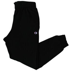 Champion Black Joggers Pants L Camo Logo Athletic Sweatpants Men’s